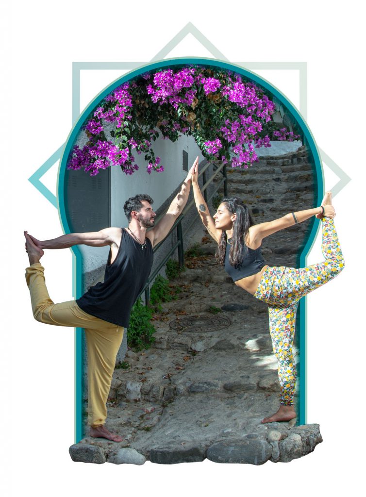 El equipo de Baubo Yoga, Yoga en el Albaicín de Granada.